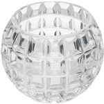 Assistência Técnica e Garantia do produto Vaso Redondo de Crystal Small Rose Wolff Transparente - Rojemac