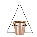 Assistência Técnica e Garantia do produto Vaso Rose Gold com Suporte Pequeno - Mart