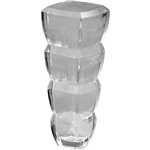Assistência Técnica e Garantia do produto Vaso Segment Cristal Bohemia Transparente 34cm - Rojemac