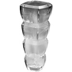 Assistência Técnica e Garantia do produto Vaso Segment Cristal Bohemia Transparente 28cm - Rojemac