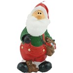 Assistência Técnica e Garantia do produto Vela Papai Noel Christmas Traditions 19cm - Colorida