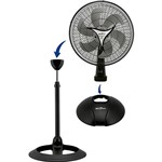 Assistência Técnica e Garantia do produto Ventilador de Mesa Britânia Mega Turbo Six 2 em 1, 3 Velocidades 40cm - Preto