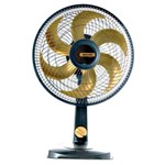 Assistência Técnica e Garantia do produto Ventilador de Mesa Mallory TS30 Gold, Preto/Dourado, 30cm, 6 Pás, 3 Velocidades, 220V