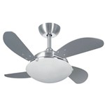 Assistência Técnica e Garantia do produto Ventilador de Teto Escovado 4 Pás Fly Mini Titânio 127v