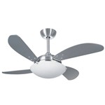 Assistência Técnica e Garantia do produto Ventilador de Teto Escovado 4 Pás Fly Titânio 220v