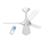 Assistência Técnica e Garantia do produto Ventilador de Teto Loren Sid Lumi M3 com Controle Remoto 127v - Branco 3 Pás Transparentes 127W