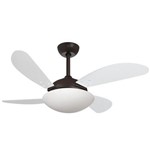 Assistência Técnica e Garantia do produto Ventilador de Teto Marrom Corten 4 Pás Vr42 Fly Branco 127v