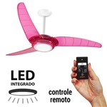 Assistência Técnica e Garantia do produto Ventilador de Teto Spirit 303 Rosa Neon LED Controle Remoto 127V