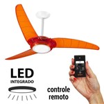 Assistência Técnica e Garantia do produto Ventilador de Teto Spirit 303 Tangerina LED Controle Remoto 127v