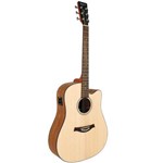 Assistência Técnica e Garantia do produto Violão Eletrico Folk Walnut Two Natural - Tagima