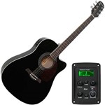 Assistência Técnica e Garantia do produto Violão Folk Eletroacústico Afinador Eq 3b Giannini Gf1r Bk