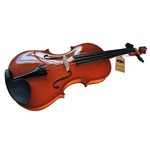 Assistência Técnica e Garantia do produto Violino P/ Canhoto Barth Violin 4/4 Natural Bright - com Estojo + Arco + Breu