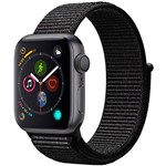 Assistência Técnica e Garantia do produto Watch Series 4 GPS 40mm Cinza Espacial Case With Preto Sport Loop - Apple