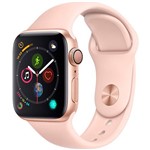 Assistência Técnica e Garantia do produto Watch Series 4 GPS 40mm Dourado Case With Pink Sand Sport Band - Apple