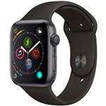 Assistência Técnica e Garantia do produto Watch Series 4 GPS 44mm Cinza Espacial Case With Preto Sport Band - Apple