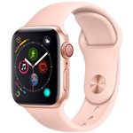Assistência Técnica e Garantia do produto Watch Series 4 GPS+ Cellular 40mm Dourado Case With Rosa Sand Sport Band - Apple